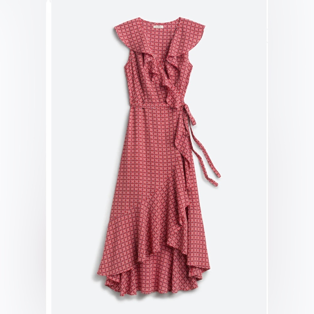 Max Studio Wrap Midi Dress LIKE NEW